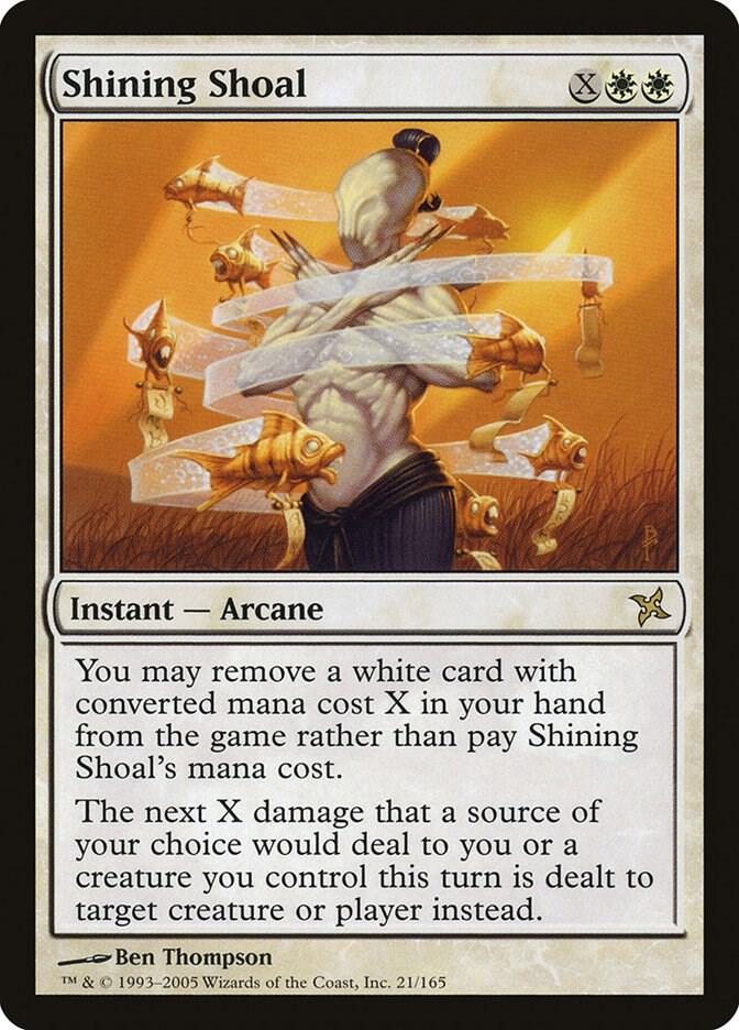 Shining Shoal 21 card from Betrayers of Kamigawa