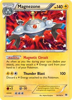 Magnezone - 54/162 (XY BREAKthrough) 054/162 card from Deck Exclusives