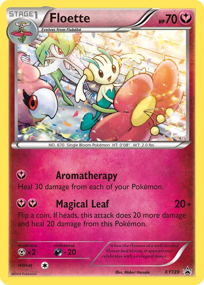 Floette XY139 card from XY Promos