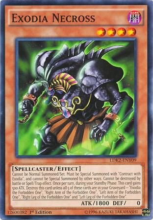 Exodia Necross LDK2-ENY09 card from Legendary Decks II