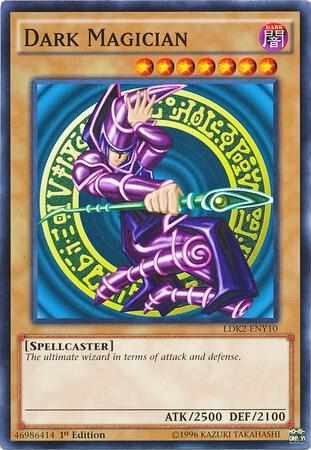 Dark Magician LDK2-ENY10 card from Legendary Decks II
