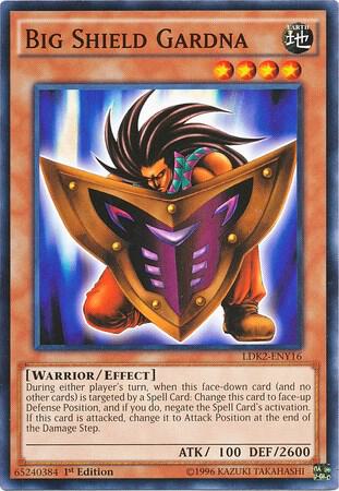 Big Shield Gardna LDK2-ENY16 card from Legendary Decks II