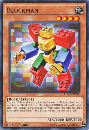 Blockman LDK2-ENY19 card from Legendary Decks II