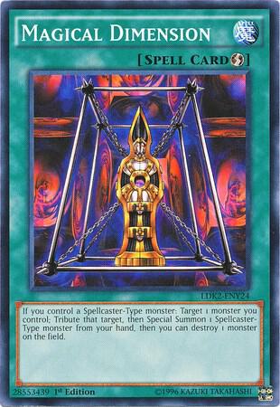Magical Dimension LDK2-ENY24 card from Legendary Decks II