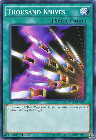 Thousand Knives LDK2-ENY27 card from Legendary Decks II