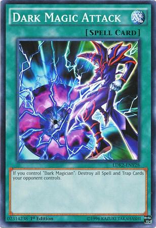 Dark Magic Attack LDK2-ENY28 card from Legendary Decks II