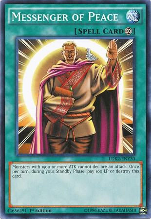 Messenger of Peace LDK2-ENY30 card from Legendary Decks II