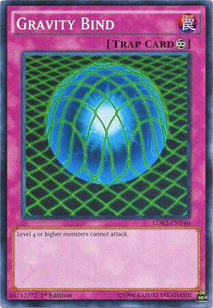 Gravity Bind LDK2-ENY40 card from Legendary Decks II