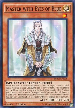 Master with Eyes of Blue LDK2-ENK08 card from Legendary Decks II
