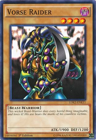 Vorse Raider LDK2-ENK11 card from Legendary Decks II