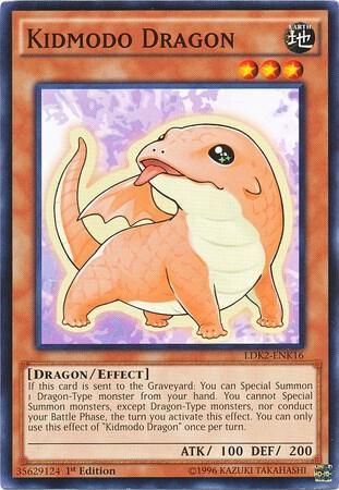 Kidmodo Dragon LDK2-ENK16 card from Legendary Decks II