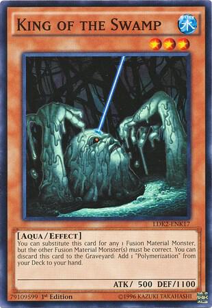 King of the Swamp LDK2-ENK17 card from Legendary Decks II