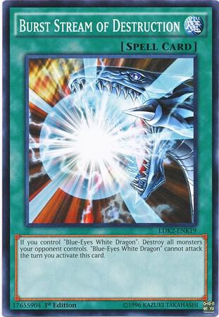 Burst Stream of Destruction LDK2-ENK19 card from Legendary Decks II