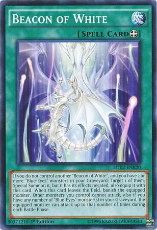 Beacon of White LDK2-ENK20 card from Legendary Decks II