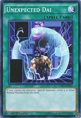 Unexpected Dai LDK2-ENK32 card from Legendary Decks II