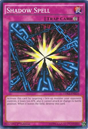 Shadow Spell LDK2-ENK35 card from Legendary Decks II