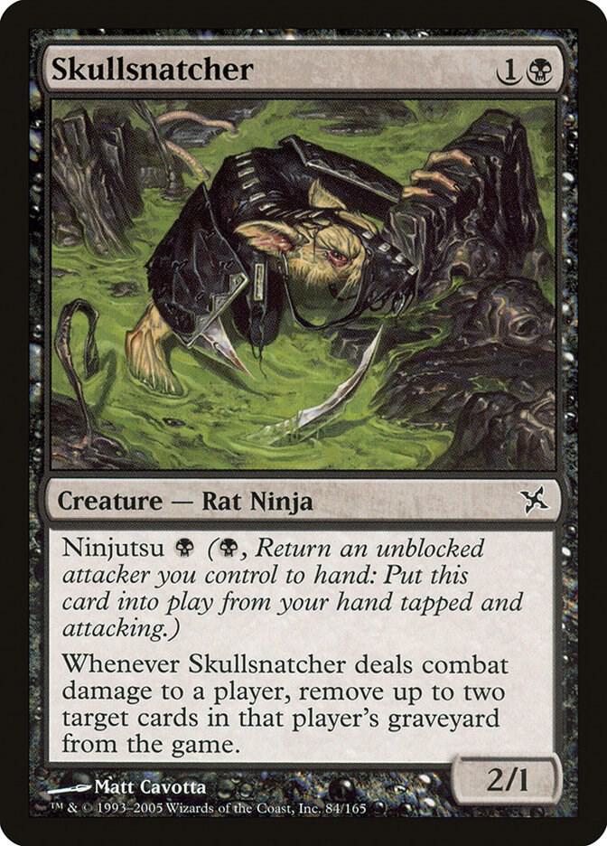Skullsnatcher 84 card from Betrayers of Kamigawa