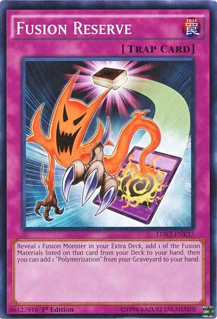 Fusion Reserve LDK2-ENK37 card from Legendary Decks II