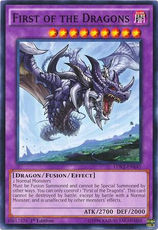 First of the Dragons LDK2-ENK41 card from Legendary Decks II