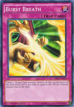 Burst Breath LDK2-ENJ39 card from Legendary Decks II