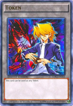 Token: Joey LDK2-ENT03 card from Legendary Decks II
