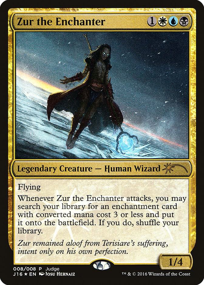 Zur the Enchanter 8 card from Judge Promos