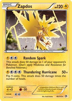 Zapdos - 46/113 (BW Legendary Treasures) 046/113 card from Deck Exclusives
