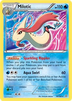 Milotic - 44/160 (XY Primal Clash) 044/160 card from Deck Exclusives
