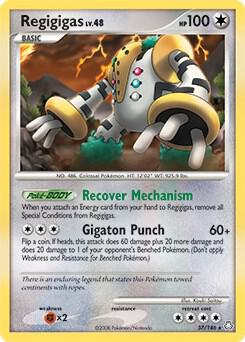 Regigigas - 37/146 (DP Legends Awakened) 037/146 card from Deck Exclusives