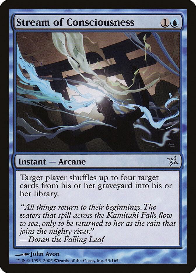 Stream of Consciousness 53 card from Betrayers of Kamigawa