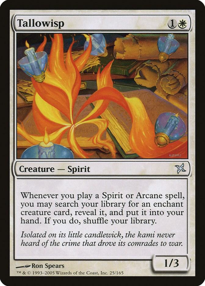 Tallowisp 25 card from Betrayers of Kamigawa