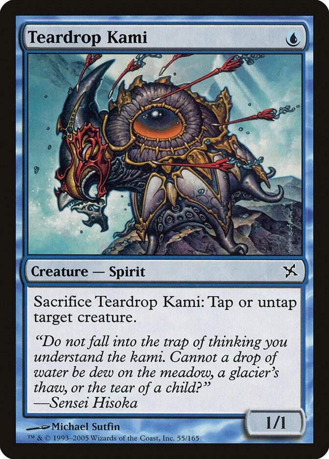 Teardrop Kami 55 card from Betrayers of Kamigawa