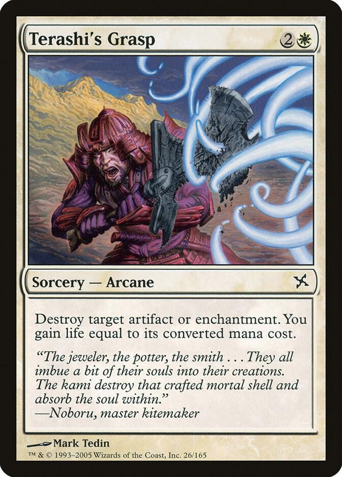 Terashi's Grasp 26 card from Betrayers of Kamigawa