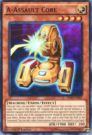 A-Assault Core SDKS-EN001 card from Structure Deck: Seto Kaiba