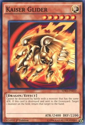 Kaiser Glider SDKS-EN010 card from Structure Deck: Seto Kaiba