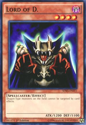 Lord of D. SDKS-EN011 card from Structure Deck: Seto Kaiba