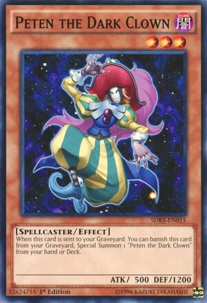 Peten the Dark Clown SDKS-EN015 card from Structure Deck: Seto Kaiba