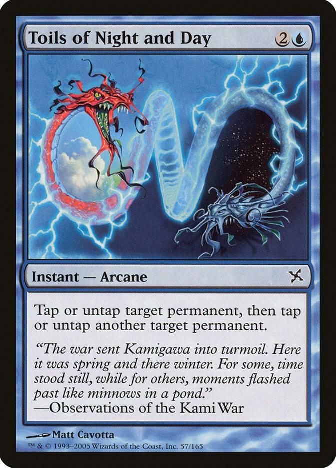 Toils of Night and Day 57 card from Betrayers of Kamigawa
