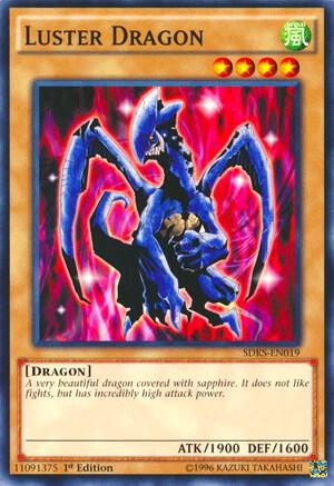 Luster Dragon SDKS-EN019 card from Structure Deck: Seto Kaiba