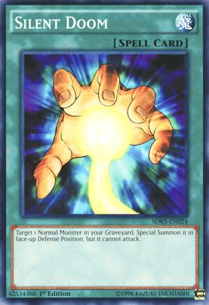 Silent Doom SDKS-EN024 card from Structure Deck: Seto Kaiba