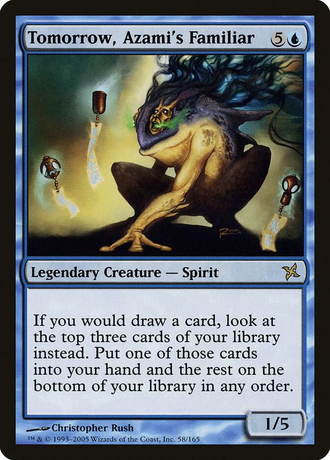 Tomorrow, Azami's Familiar 58 card from Betrayers of Kamigawa
