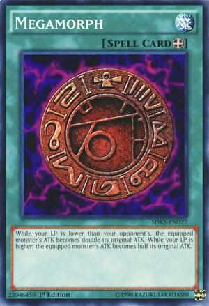 Megamorph SDKS-EN027 card from Structure Deck: Seto Kaiba