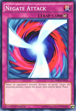 Negate Attack SDKS-EN032 card from Structure Deck: Seto Kaiba