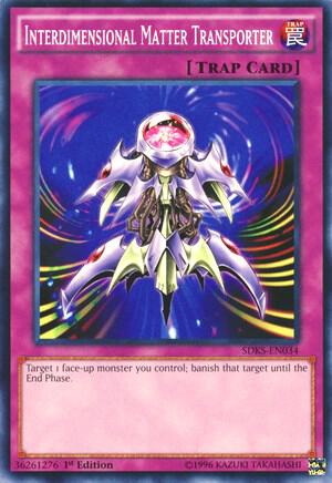 Interdimensional Matter Transporter SDKS-EN034 card from Structure Deck: Seto Kaiba