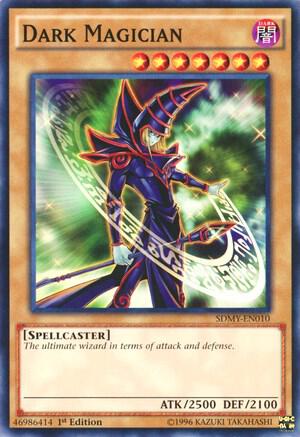 Dark Magician SDMY-EN010 card from Structure Deck: Yugi Muto