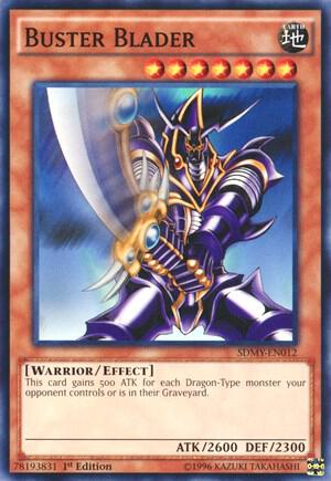 Buster Blader SDMY-EN012 card from Structure Deck: Yugi Muto