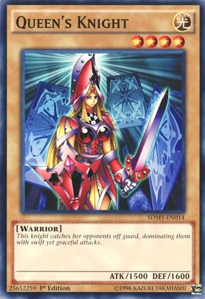 Queen's Knight SDMY-EN014 card from Structure Deck: Yugi Muto
