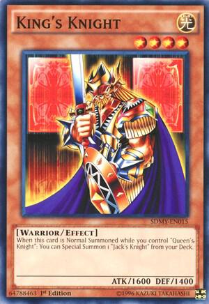 King's Knight SDMY-EN015 card from Structure Deck: Yugi Muto