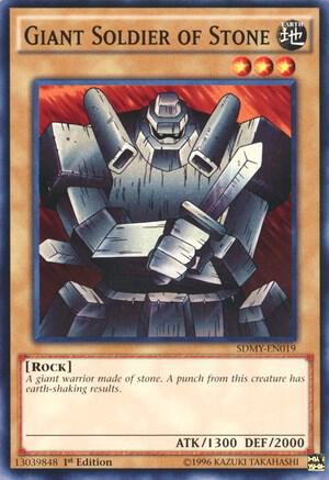 Giant Soldier of Stone SDMY-EN019 card from Structure Deck: Yugi Muto