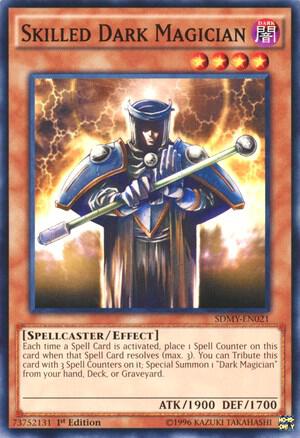 Skilled Dark Magician SDMY-EN021 card from Structure Deck: Yugi Muto